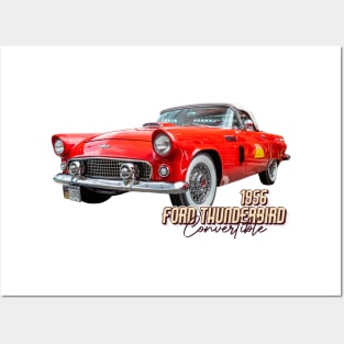 1956 Ford Thunderbird Convertible Posters and Art